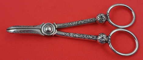 Grape Shears silverplated 5